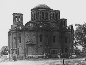 Внешний вид и интерьер Боголюбского собора в 1960-е гг.
